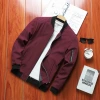 Cross-border new spring and autumn men's thin jackets, casual coats, men's baseball jackets, men's leather jackets, youth 9937 Specification image
